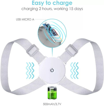 Smart Posture Corrector Belt with Intelligent Detection Vibration Reminder Sensor
