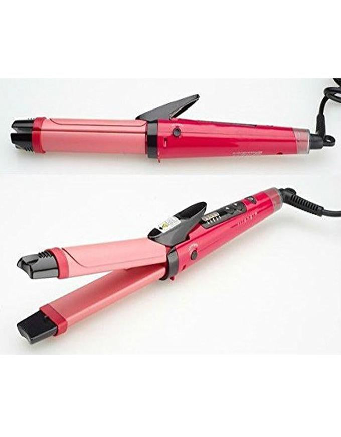 2 in 1 Nova Hair Straightener and Curler Hair Straightener + Curler Versatile Styling Tool for Straightening and Curling Hair