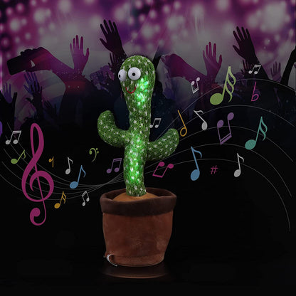 Dancing Cactus Talking Toy Tree Cactus Plush toy for children, kids or toddlers