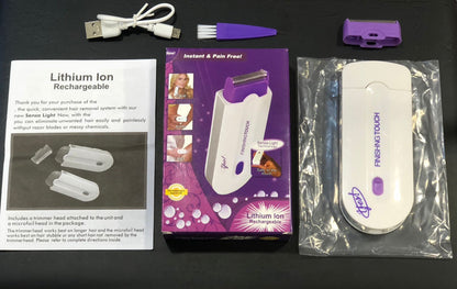 Portable Face & Body Hair Remover Machine for Women & Men – Instant Pain-Free Hair Eraser for Girls