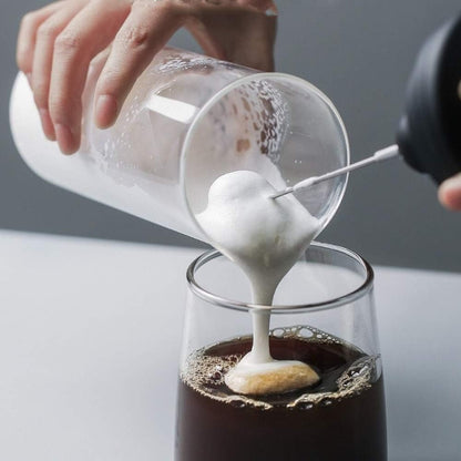 2-in-1 Rechargeable Coffee Beater & Electric Milk Frother – Smooth Mixing, Compact & Easy to Use