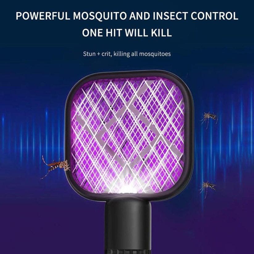 USB Rechargeable Mosquito Killer Racket | Electric Mini USB Mosquito Killer Racket Lamp Wireless Night Bulb Effective Insect Catcher
