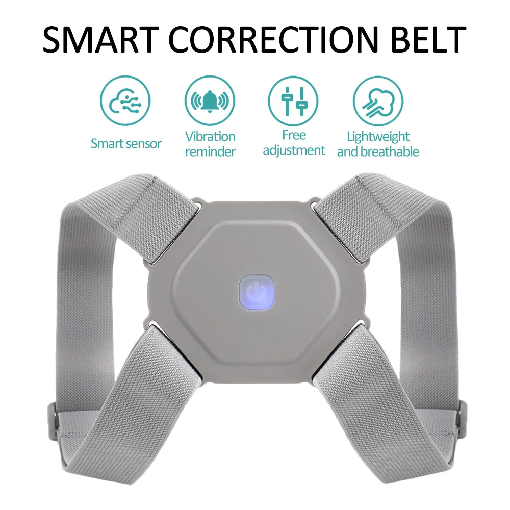 Smart Posture Corrector Belt with Intelligent Detection Vibration Reminder Sensor