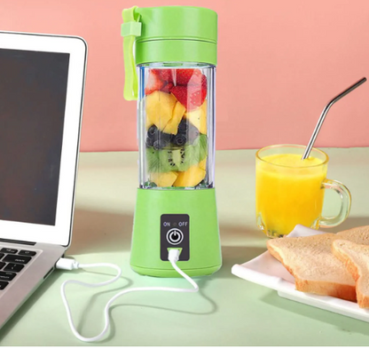 USB Rechargeable Juicer 6 Blades Electric Blender Portable Mixer