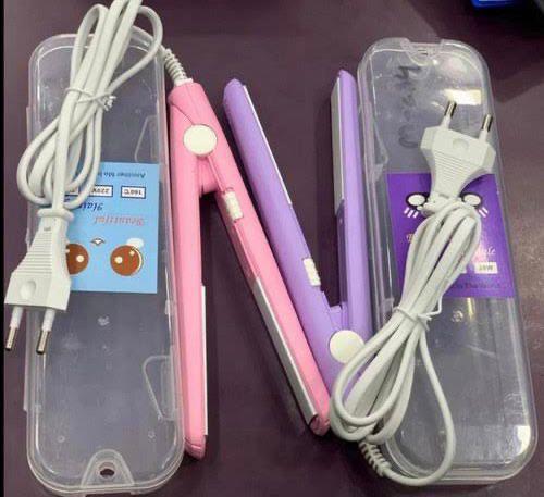 Mini Portable Hair Straightner / Air Smooth, Silky, Frizz-free And Healthy