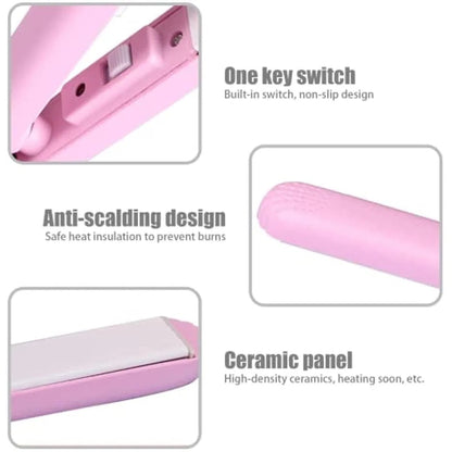 Mini Portable Hair Straightner / Air Smooth, Silky, Frizz-free And Healthy