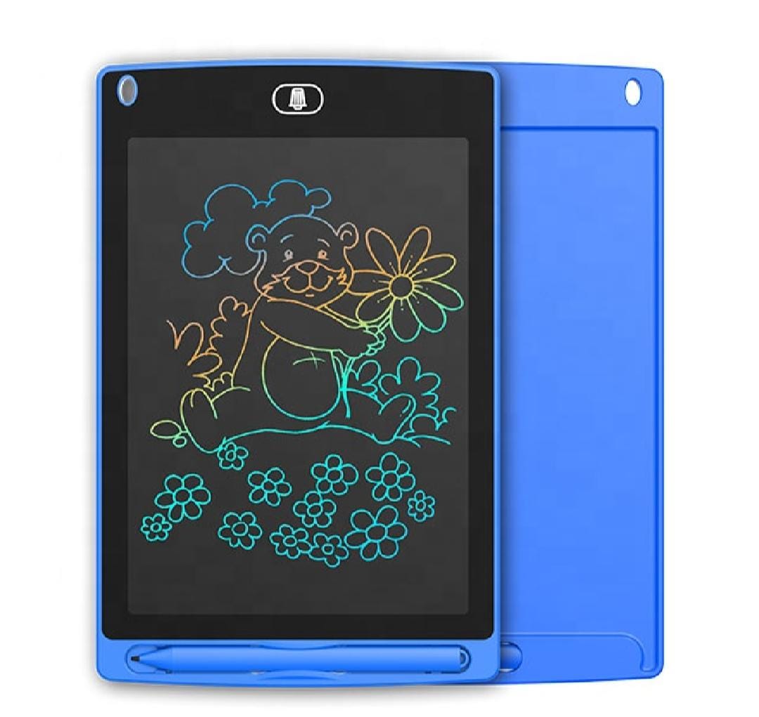 Writing Pad LCD Tablet For Kid Digital Drawing Pad – Erasable Writing Board – Writing Pad (Random Color) - 10 inch