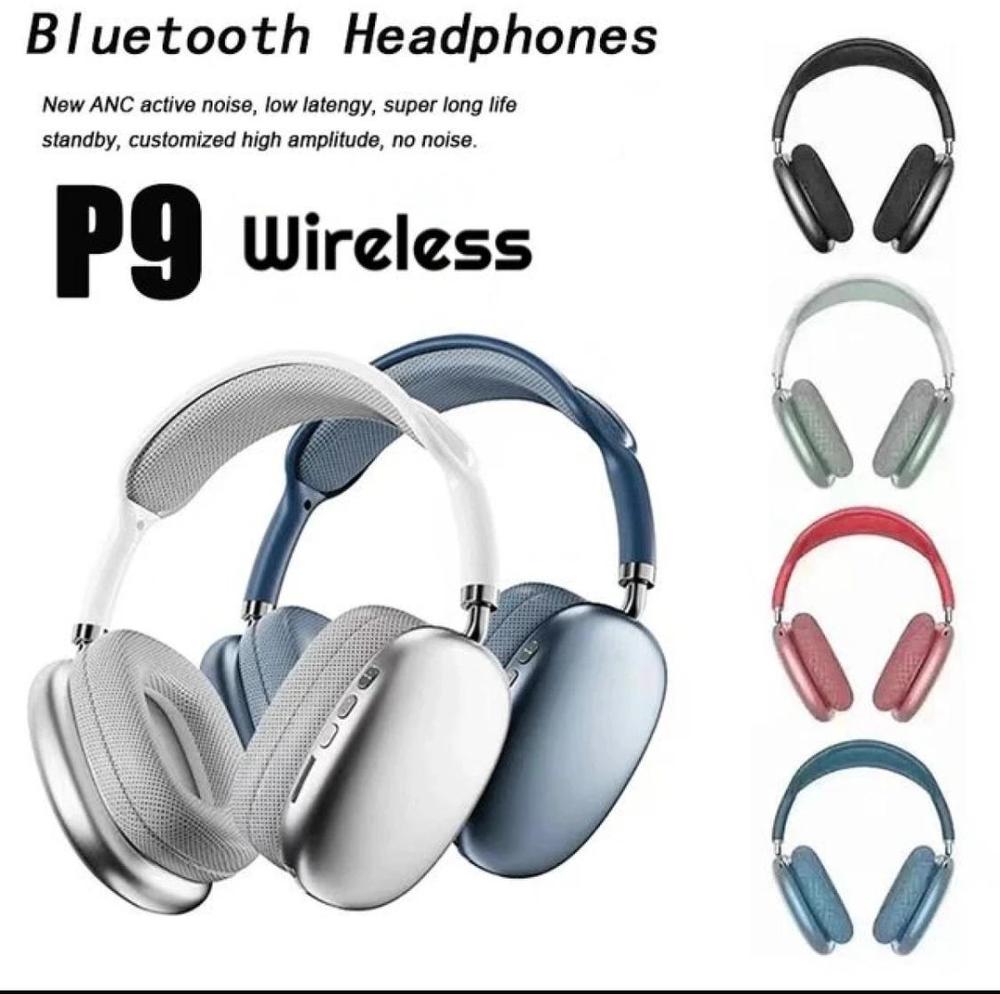 p9 pro max Wireless Bluetooth Headphones - Random colors