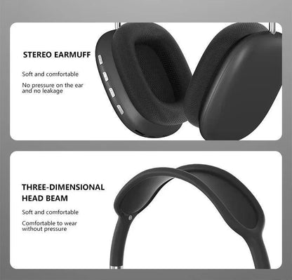 p9 pro max Wireless Bluetooth Headphones - Random colors