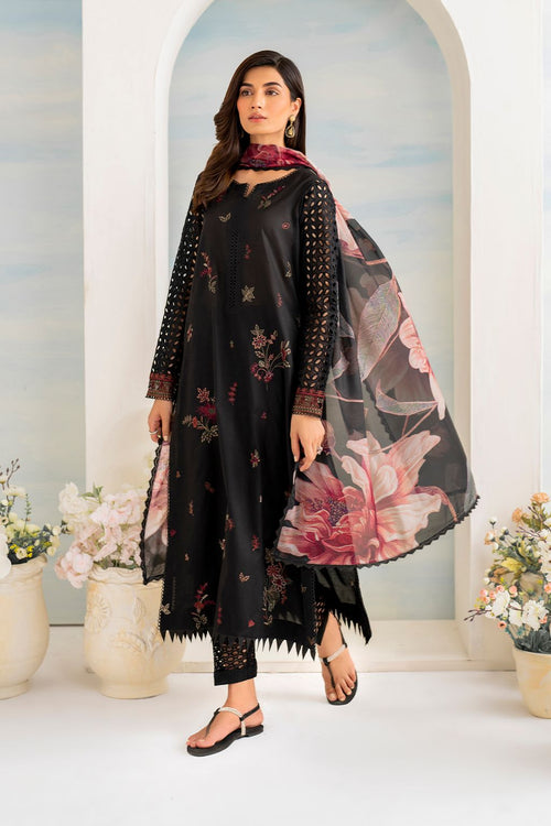3 Piece - Embroidered Lawn Suit | Unstitched