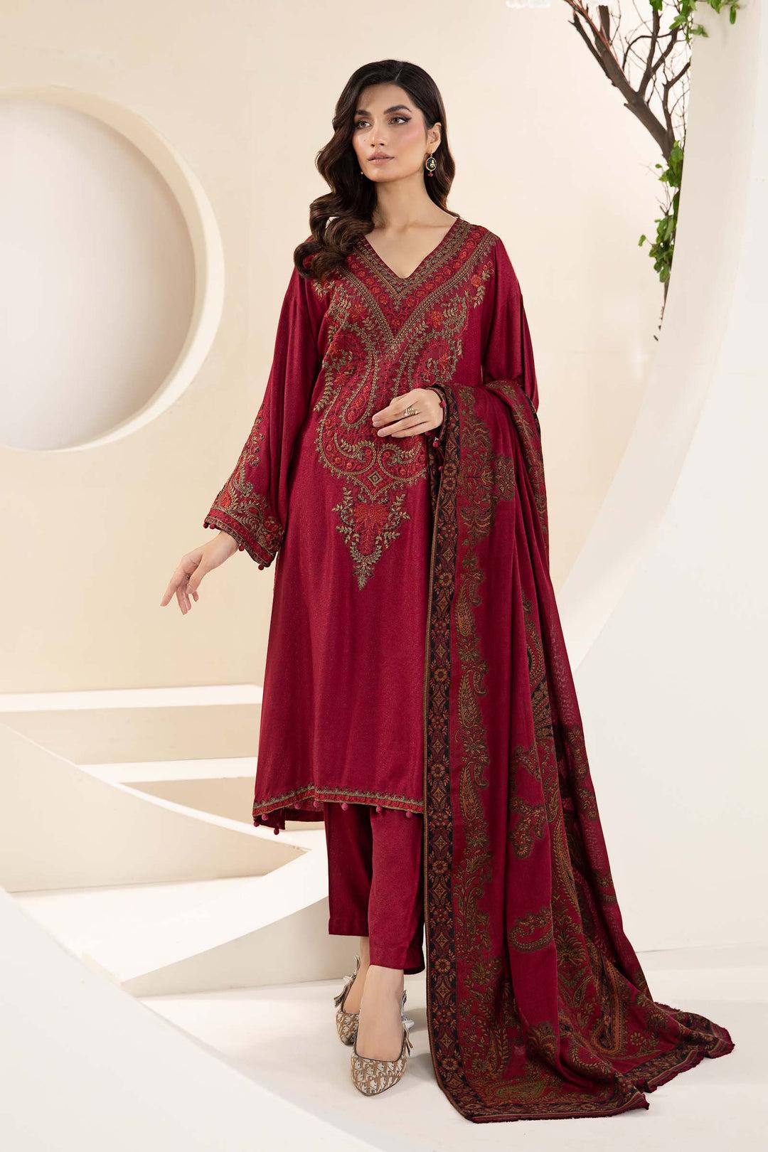 3 Piece - Embroidered Lawn Suit | Maria.B.