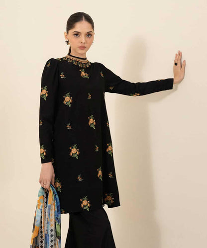 3 Piece - Embroidered Lawn Suit | Unstitched