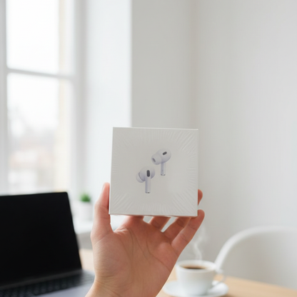 AirPods Pro 2 Wireless Earbuds – White | Active Noise Cancellation & MagSafe Charging Case