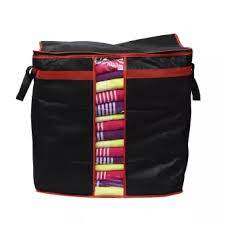 Black Storage Organizer Bag / Durable material for long-lasting use. - pack of 6