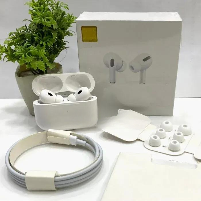 AirPods Pro 2 Wireless Earbuds – White | Active Noise Cancellation & MagSafe Charging Case