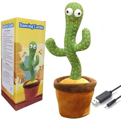 Dancing Cactus Talking Toy Tree Cactus Plush toy for children, kids or toddlers