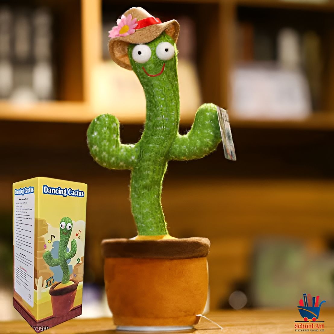 Dancing Cactus Talking Toy Tree Cactus Plush toy for children, kids or toddlers